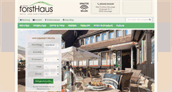 Desktop Screenshot of forsthaus-braunlage.de